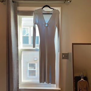 Abercrombie and Fitch baby blue sweater dress